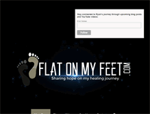 Tablet Screenshot of flatonmyback.com